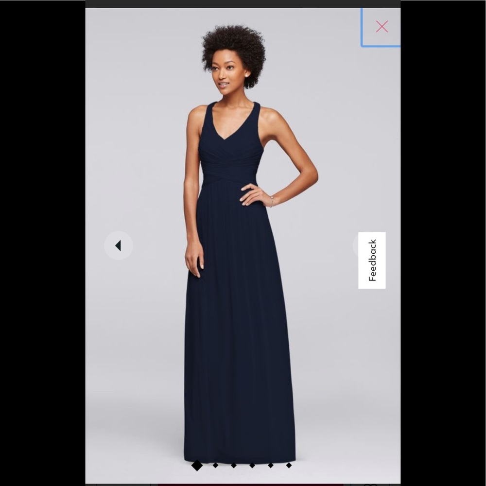 David’s bridal dress marine